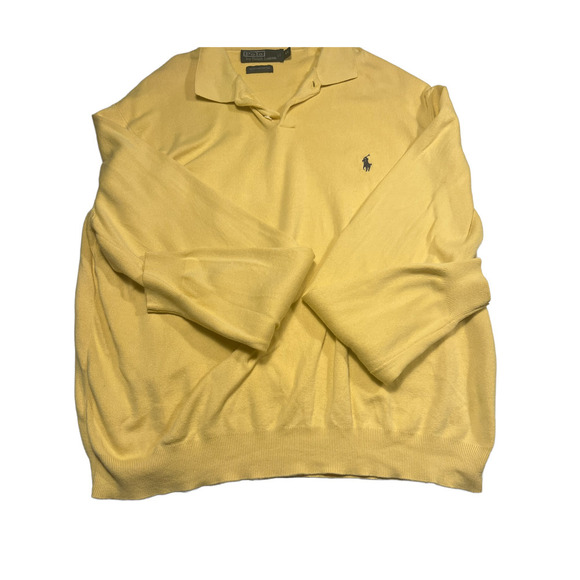 POLO Ralph Lauren - Polo Sweater 100% Cotton - Size XL - Picture 2 of 4